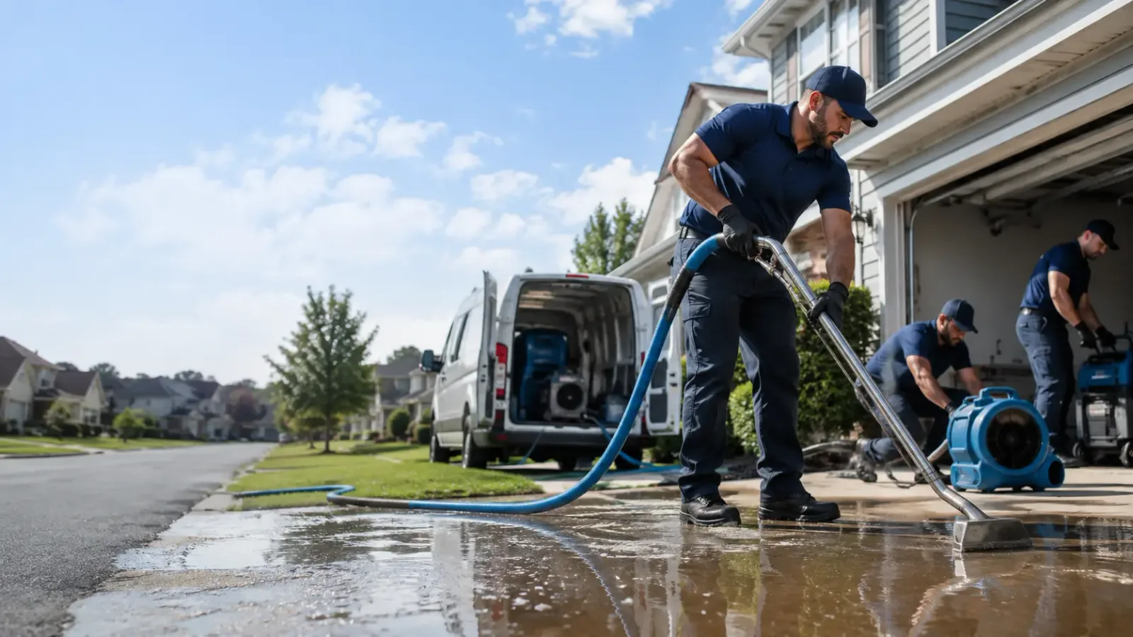 Flood Damage Restoration in Brooklyn, IN